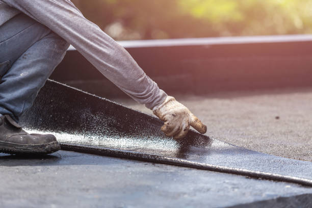 Professional Waterproofing technician working in Phoenixville, PA